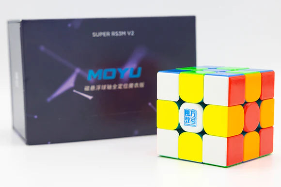 MoYu RS3M V5 3X3 Magnetic Dual agjustment Magic Cube Stickerless Speed  Puzzle Fidget Toys 