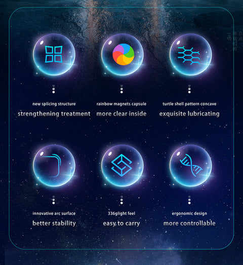 DianSheng Galaxy Teraminx M Magnetic