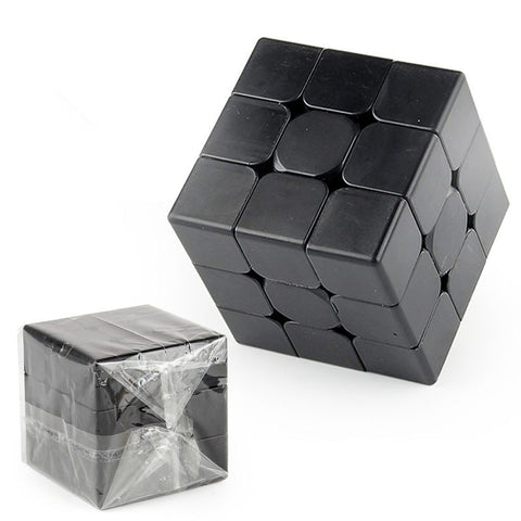 3x3x3 Black / Blank Cube with no stickers